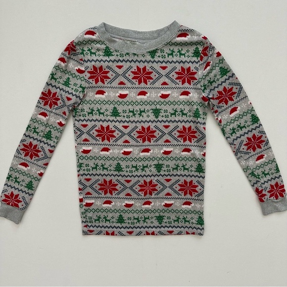 Holiday Time Kids Christmas Pajamas Size 6 - Picture 7 of 15